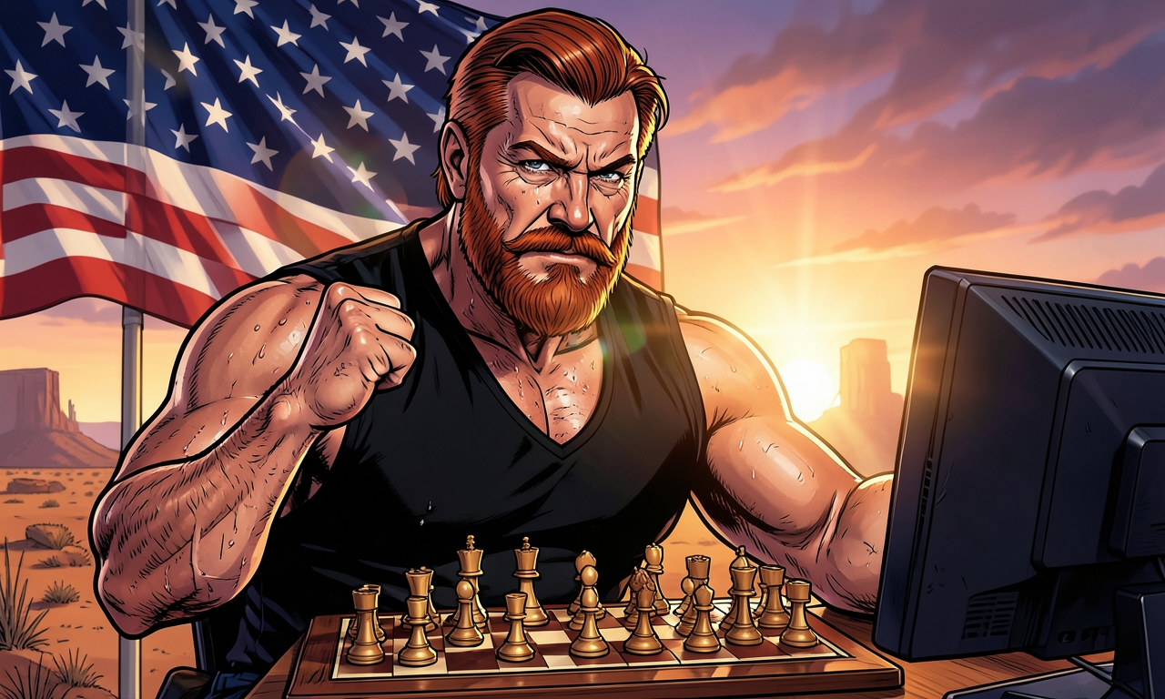 Chuck Norris hat einmal eine Runde gegen einen Computer beim Schach gespielt. Der Computer hat aufgegeben, nachdem Chuck Norris ihn nur angesehen hat.