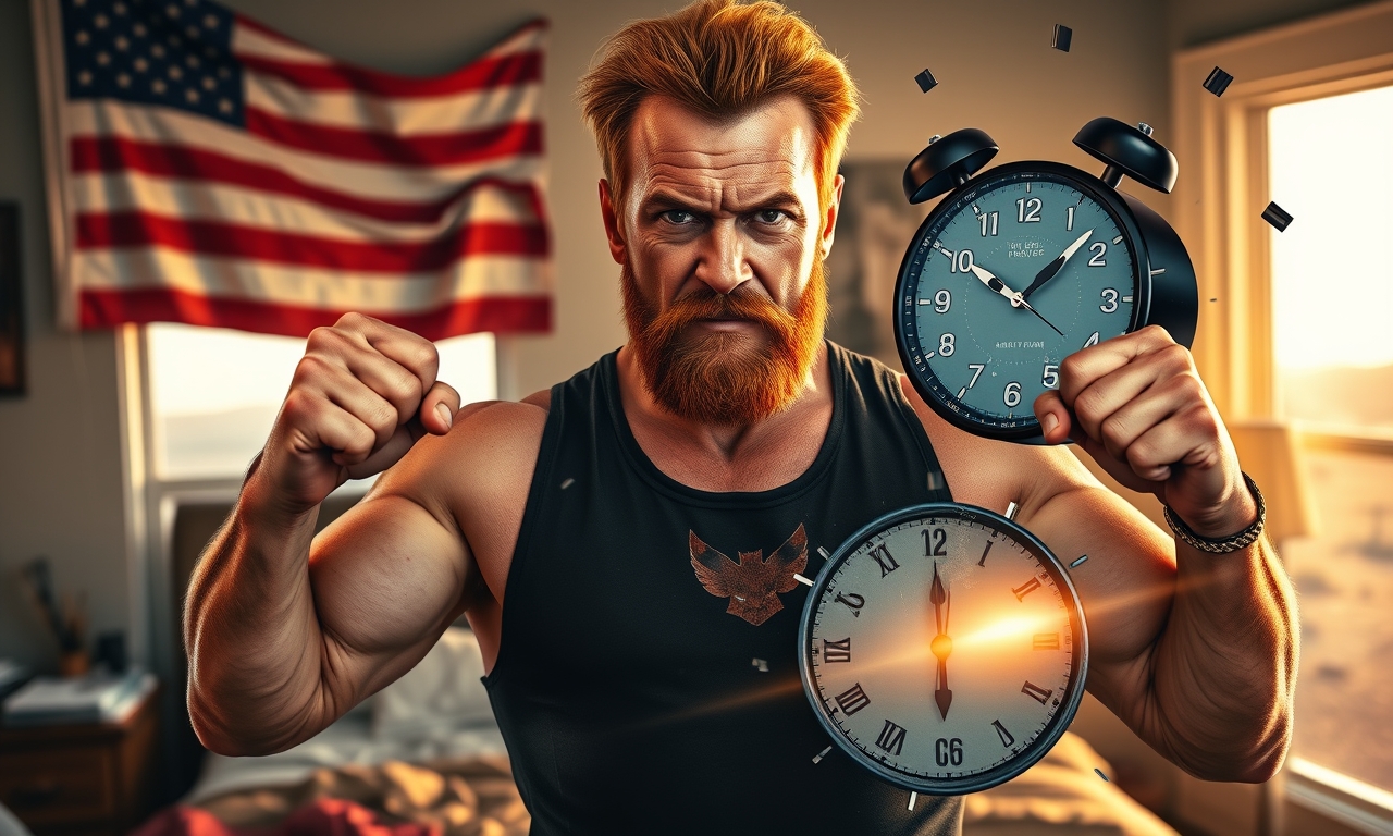Chuck Norris' Wecker klingelt nicht – die Zeit selbst springt aus dem Bett, wenn sie hört, dass es 6 Uhr ist.