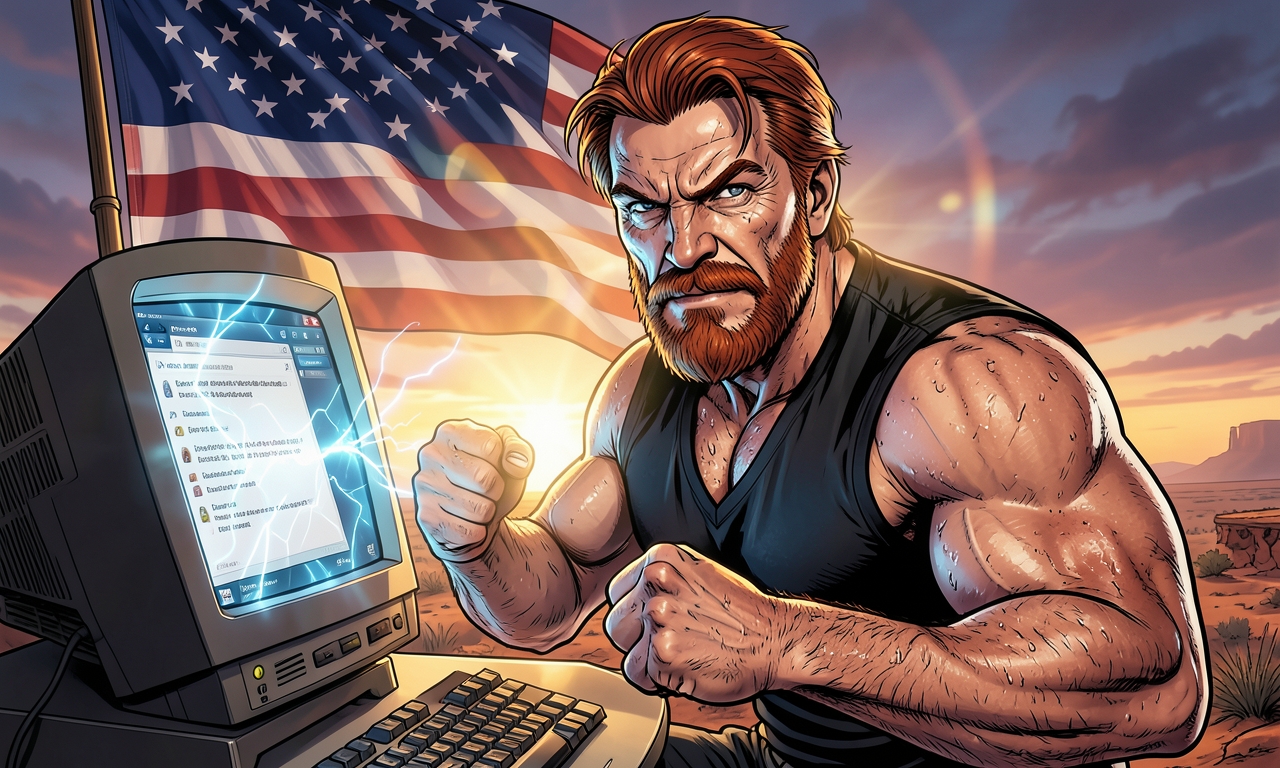 Chuck Norris kann eine E-Mail in die Vergangenheit schicken, indem er einfach auf 'Absenden' klickt. Der Empfänger erhält die Nachricht, bevor Chuck sie überhaupt geschrieben hat.