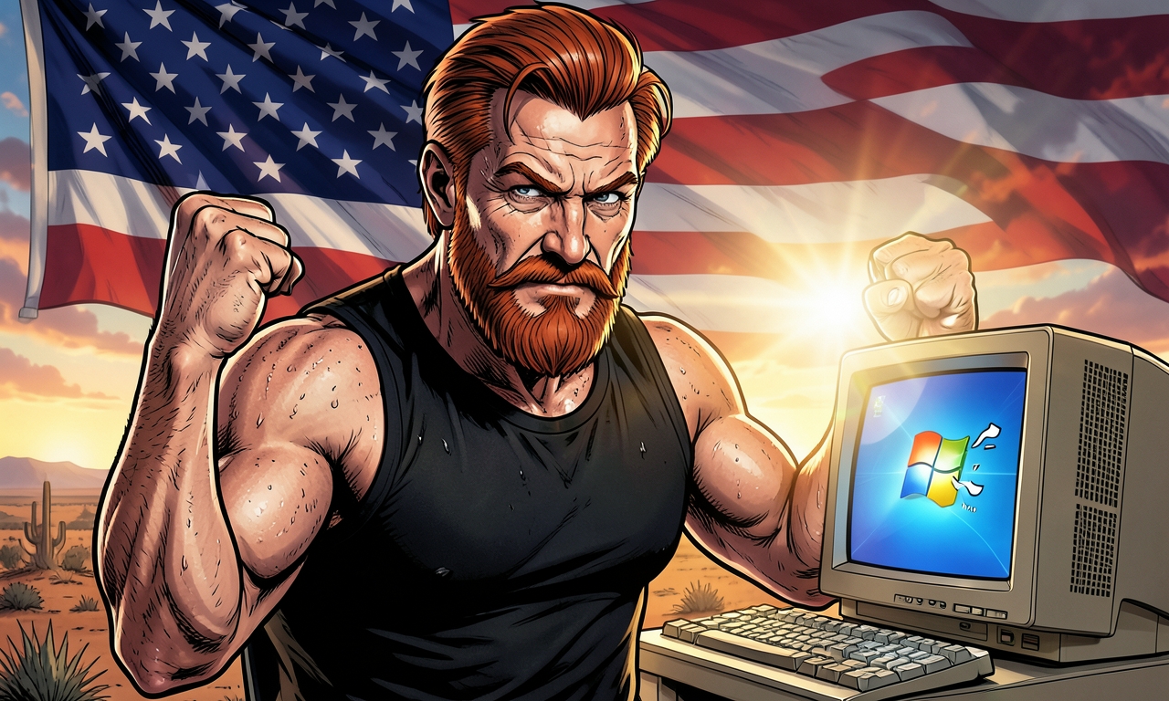 Chuck Norris benutzt noch Windows 95. Nicht, weil er es nicht upgraden kann – die Software hat einfach zu viel Angst, abzustürzen, wenn sie seinen Namen im Benutzerprofil sieht.