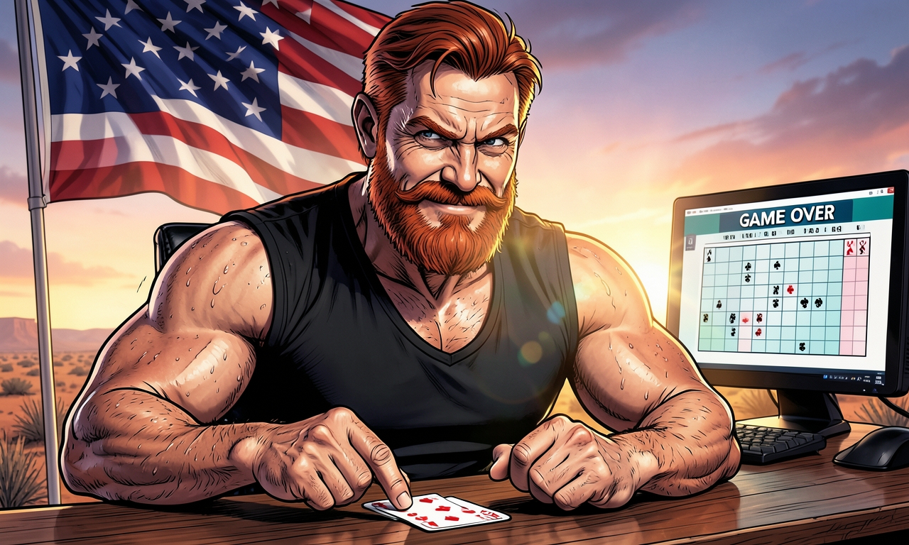 Chuck Norris hat einmal eine Runde Solitaire verloren, nur um zu beweisen, dass er auch gegen sich selbst fair spielen kann.
