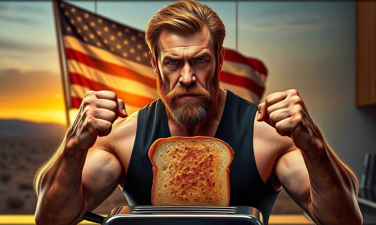 Chuck Norris hat einmal einen Toaster herausgefordert. Der Toaster gab nach drei Sekunden auf und toastet seitdem nur noch perfekt goldenes Brot, wenn Chuck Norris in der Küche ist. Aus Respekt.