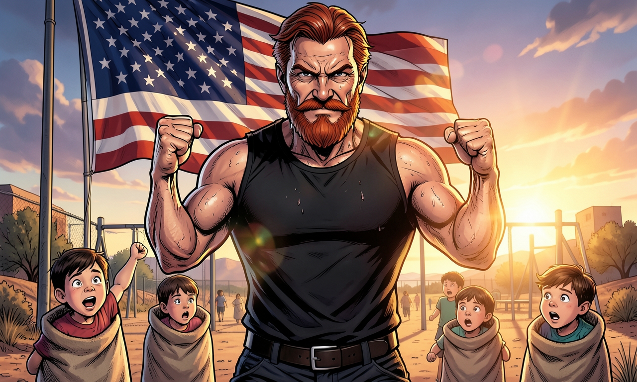 Chuck Norris kann eine Runde Sackhüpfen gewinnen, ohne den Sack zu berühren.