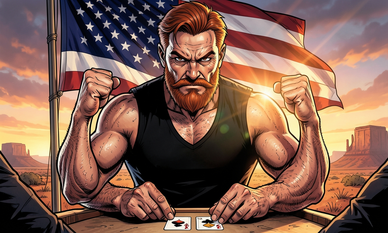 Chuck Norris kann eine Runde Skat mit nur zwei Karten gewinnen. Die dritte Karte braucht er nur, um die Gegner einzuschüchtern.