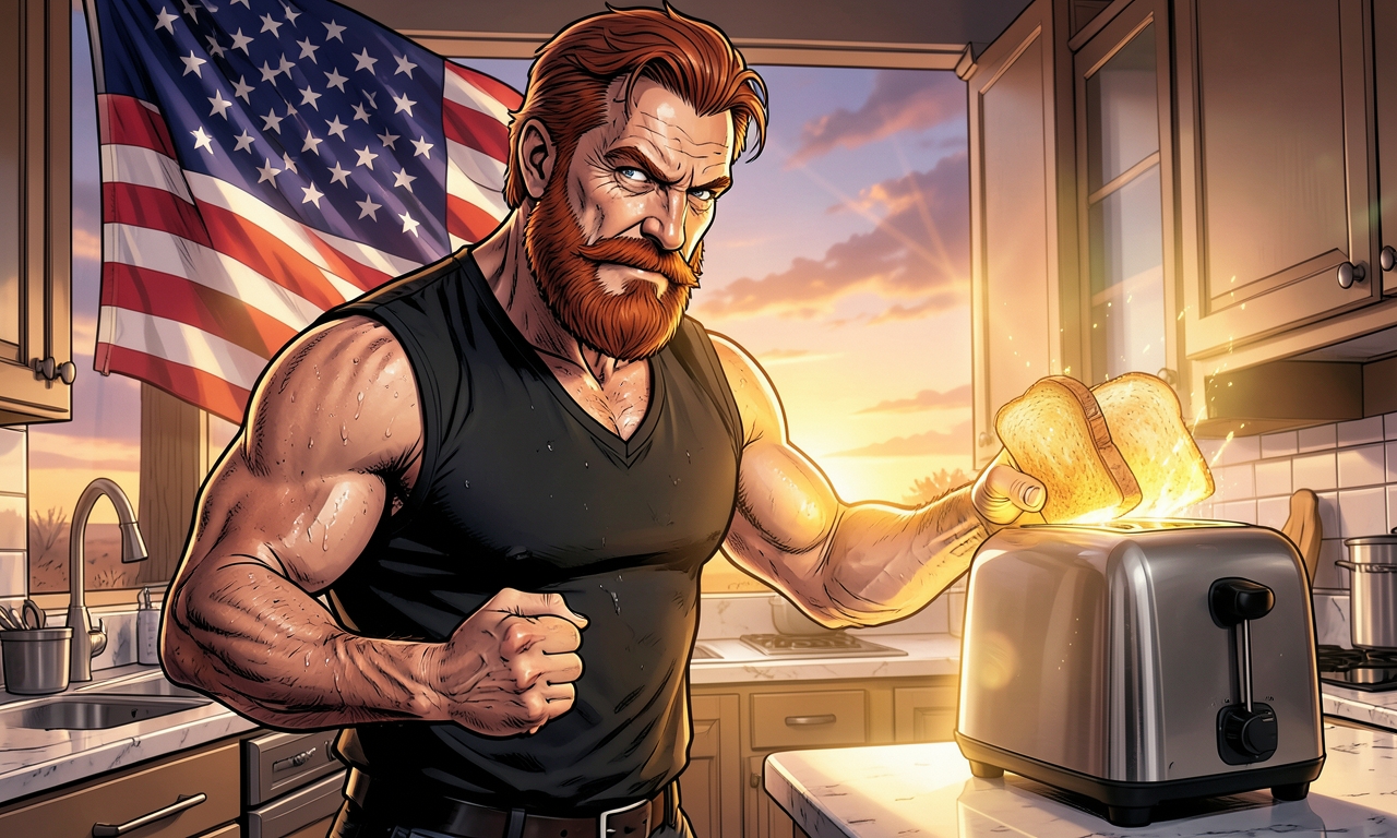 Chuck Norris bestreicht sein Brot nicht mit Butter, sondern mit der Angst vor dem Tod. Der Toaster springt jedes Mal von selbst aus der Steckdose, wenn Chuck Norris ein Stück hineinlegt. Die Scheiben kommen nicht nur goldbraun, sondern buchstäblich aus purem Gold heraus. Die Zahnbürsten in seiner Nähe putzen sich von selbst, aus Respekt.