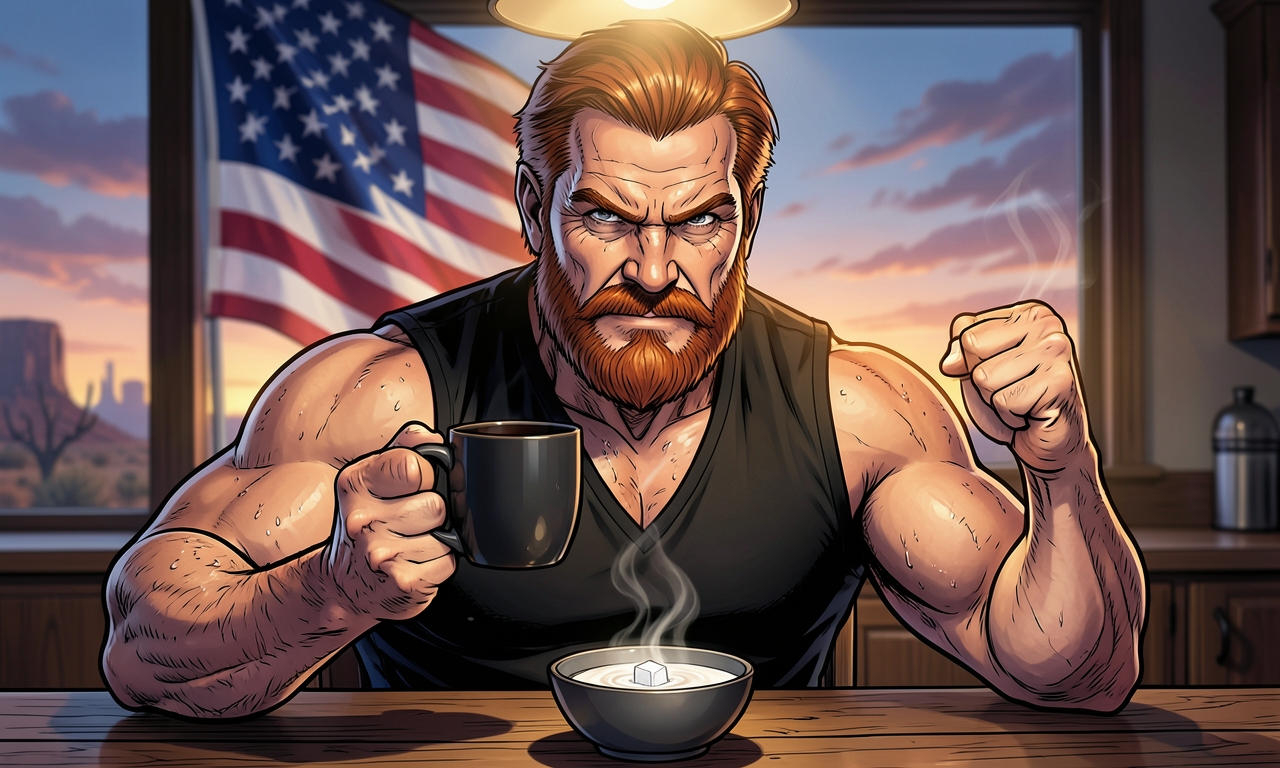 Chuck Norris trinkt seinen Kaffee ohne Löffel. Der Zucker löst sich aus Respekt.