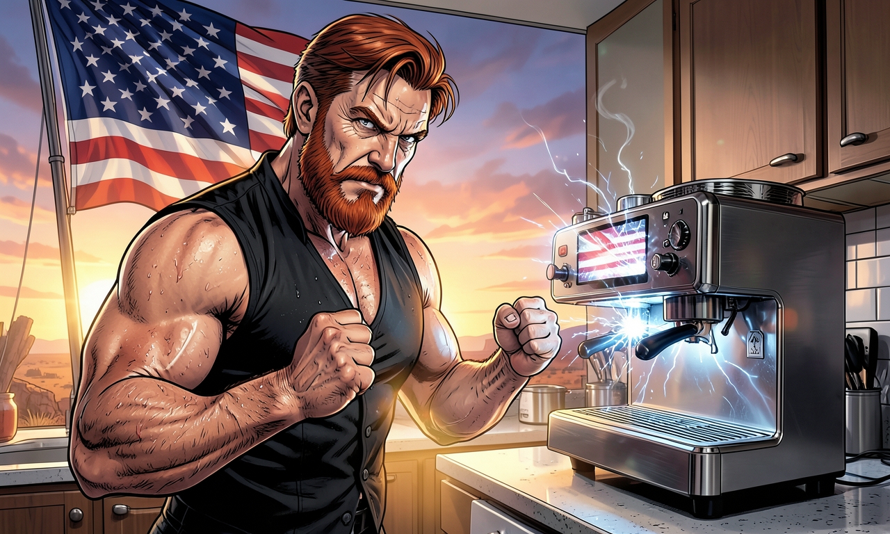 Chuck Norris bestellte eine Espresso-Maschine online. Als sie ankam, war sie defekt. Chuck Norris schickte sie zurück, ohne sie jemals angeschaltet zu haben. Die Maschine reparierte sich in der Kiste selbst aus reiner Angst, bevor sie den Hersteller erreichte.
