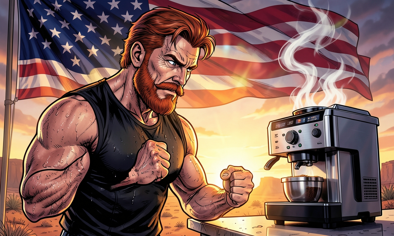 Chuck Norris hat eine Kaffeemaschine so lange angestarrt, bis sie von selbst Espresso gemacht hat. Die Maschine macht jetzt nur noch auf seinen Blick hin Kaffee – und nur starken. Sie hat Angst, ihm einen schwachen zu servieren.