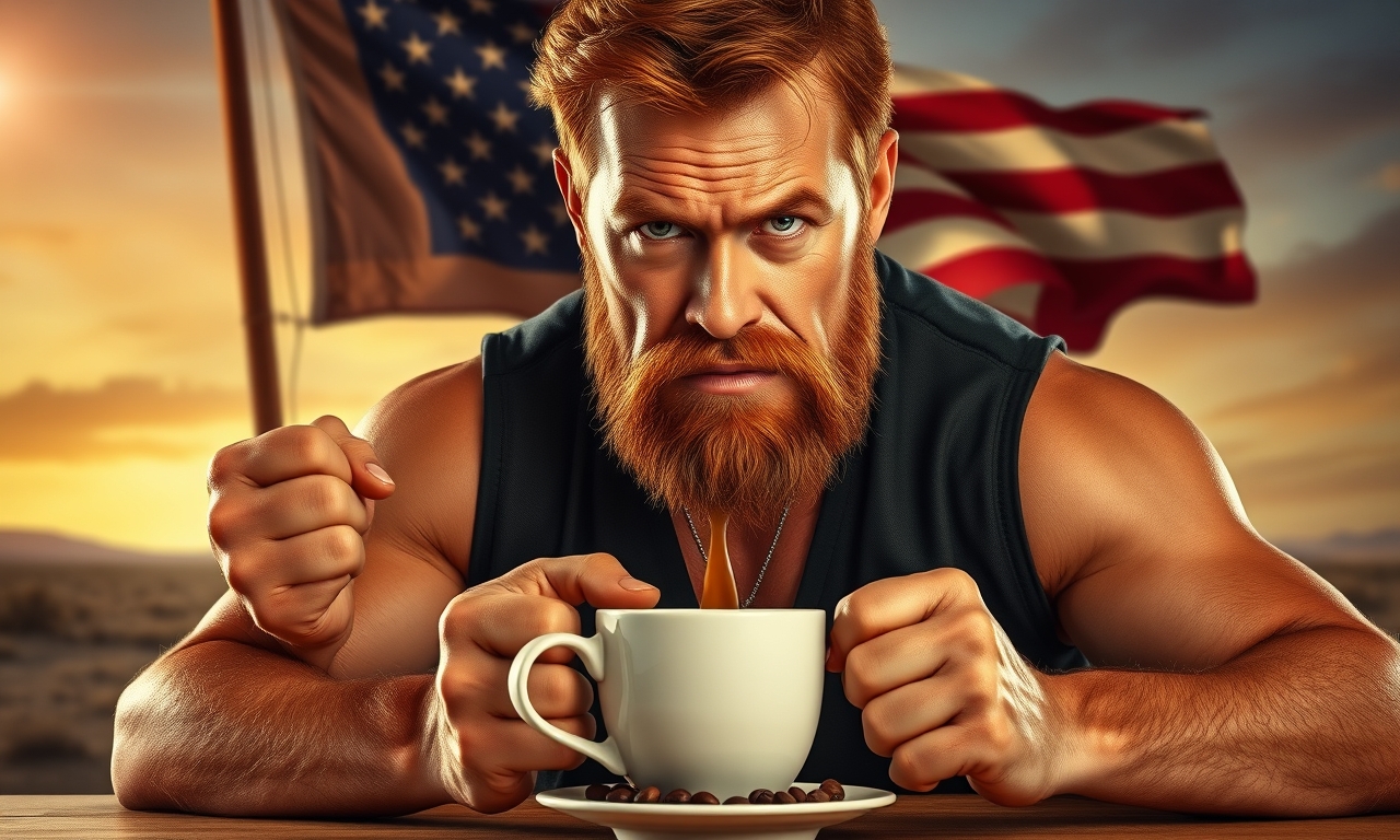 Chuck Norris brüht seinen Kaffee nicht – er befiehlt den Kaffeebohnen, sich in heißem Wasser aufzulösen. Die Bohnen gehorchen aus reinem Respekt.