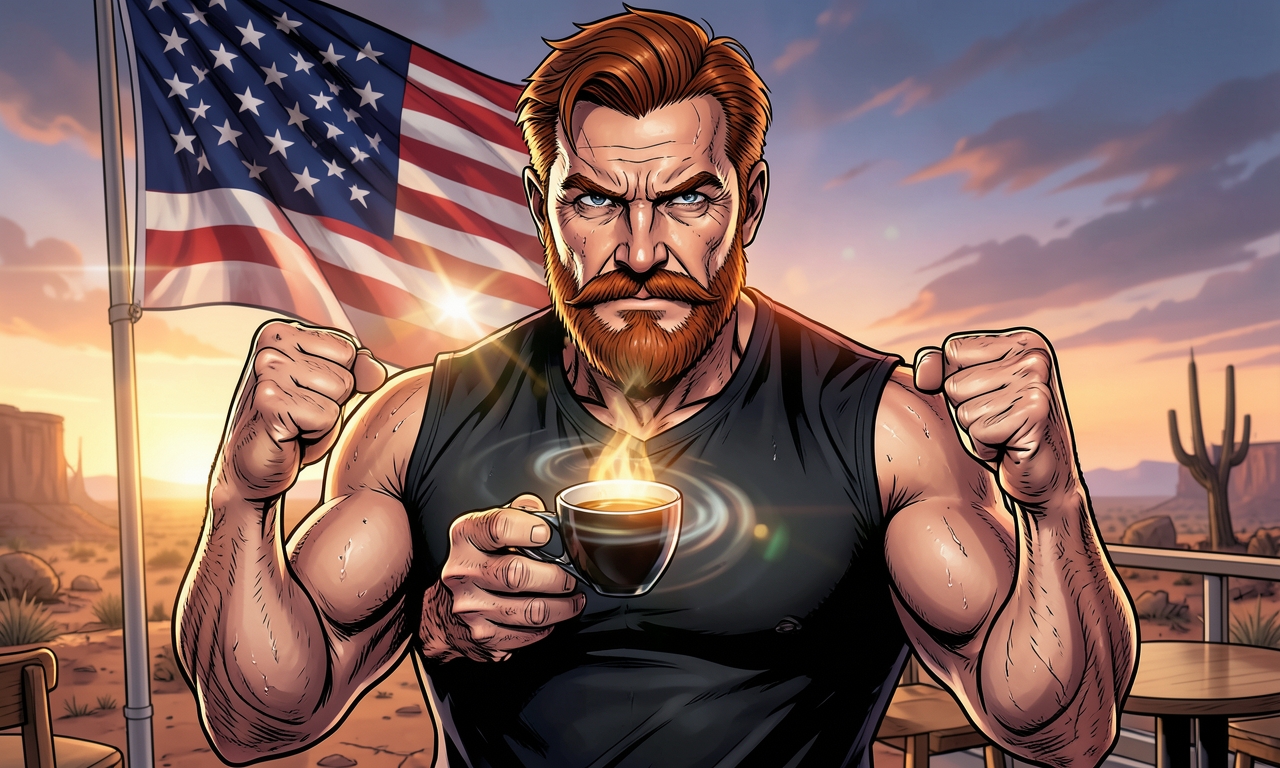 Chuck Norris bestellt einen Kaffee. Als der Barista fragt, ob er Milch möchte, antwortet Chuck Norris: 'Ich trinke meinen Kaffee so schwarz wie meine Seele nach einem langen Tag.' Der Barista nickt ehrfurchtsvoll und serviert einen Espresso, der so heiß ist, dass er die Zeit um 0,3 Sekunden zurückdreht, um nicht verbrannt zu werden.