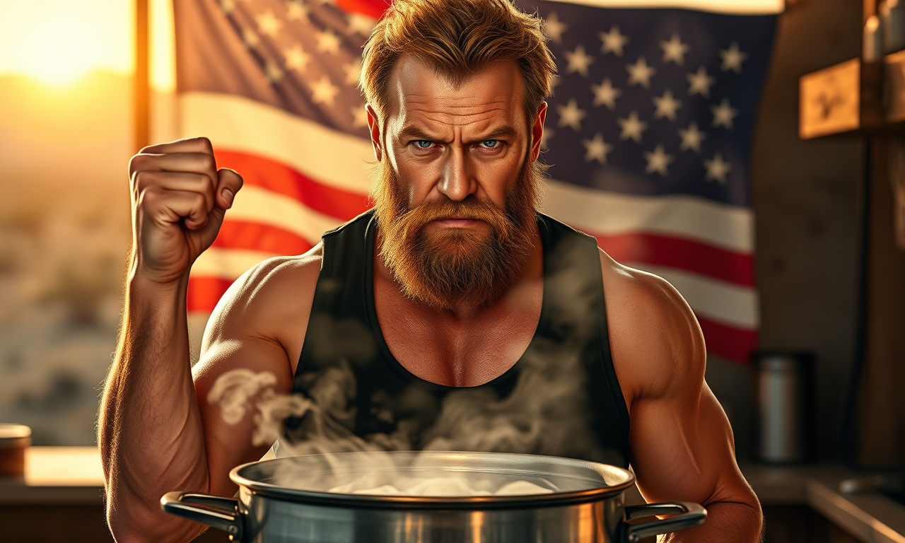 Chuck Norris kocht nie Spaghetti – das Wasser kocht sich von selbst, wenn er den Topf nur ansieht. Die Nudeln springen ihm dann sogar freiwillig in den Sieb.