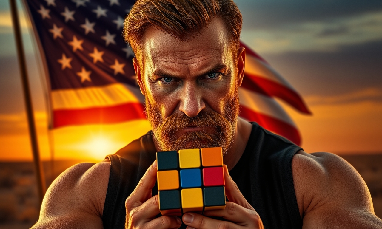 Chuck Norris hat einmal einen Rubik's Cube blind gelöst. Mit verbundenen Augen. Und mit verbundenen Händen.