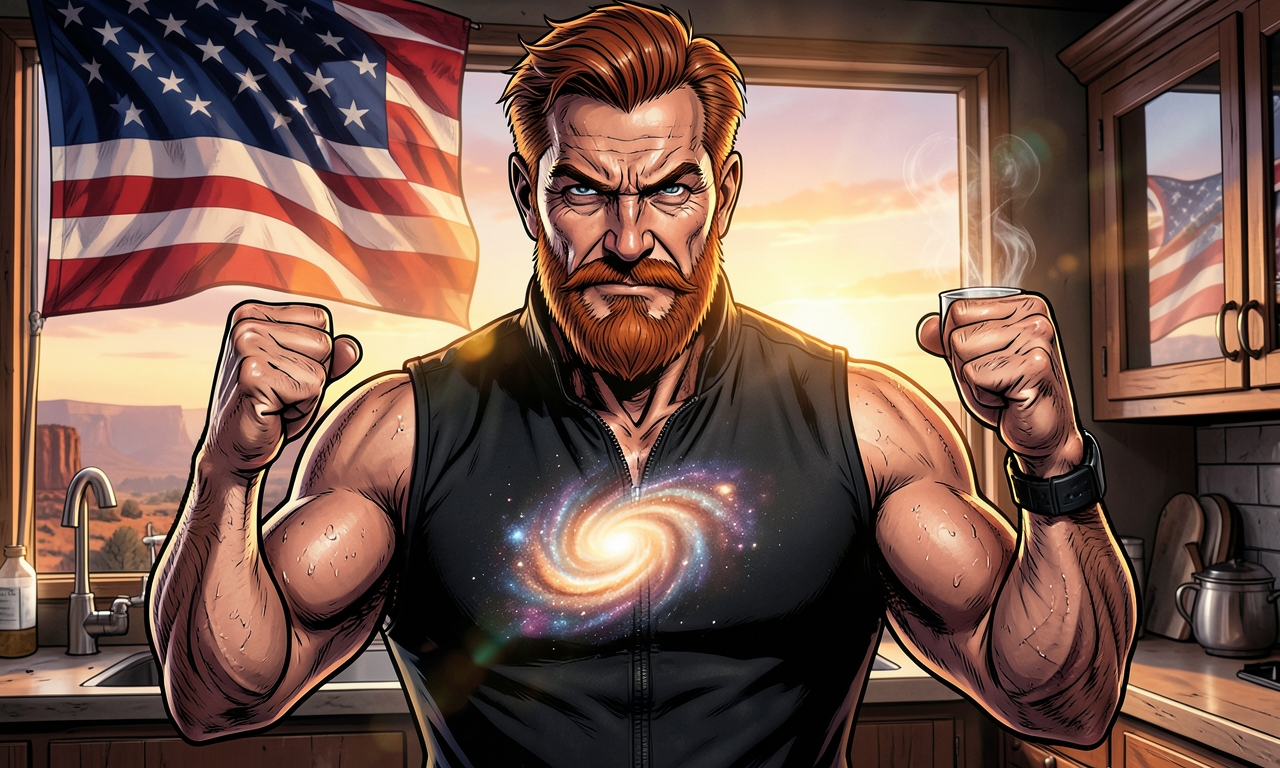 Chuck Norris brüht sich jeden Morgen eine Tasse Kaffee auf. Wenn der Kaffee zu stark wird, dreht sich die Erde rückwärts, damit er mehr Schlaf bekommt.