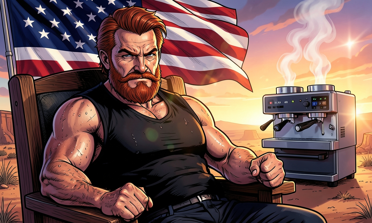 Chuck Norris braucht keinen Wecker. Wenn er morgens aufwacht, hat seine Kaffeemaschine bereits den perfekten Espresso zubereitet, während sie selbst noch im Schlafmodus war – aus Respekt.