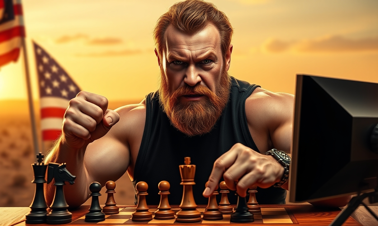 Chuck Norris spielt Schach gegen einen Supercomputer. Nach dem ersten Zug schaltet der Computer freiwillig ab, weil er in der Stellung des Bauern eine unüberwindbare Chuck-Norris-Aura erkennt.