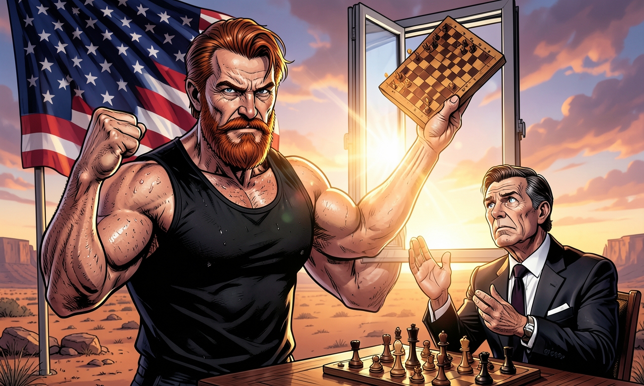 Chuck Norris spielte einmal Schach gegen einen Großmeister. Als der Großmeister den König opferte, hob Chuck Norris das Schachbrett hoch und warf es aus dem Fenster. Der Großmeister gab auf, weil er wusste, dass Chuck Norris auch ohne Schachmatt gewinnt.
