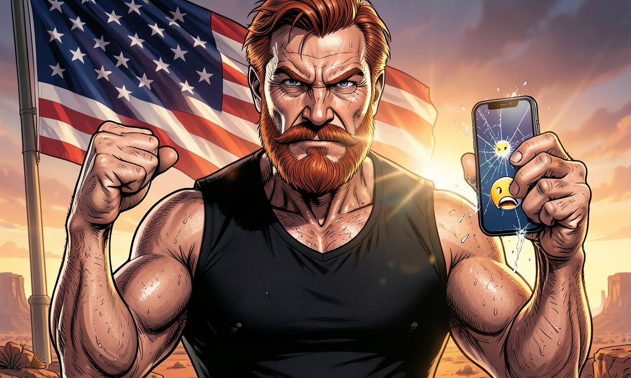 Chuck Norris' Smartphone hat keine Passwortsperre. Wenn es ihn sieht, entsperrt es sich selbst und beginnt, innehaltende Apps zu schließen, aus Angst, ihn zu verärgern.