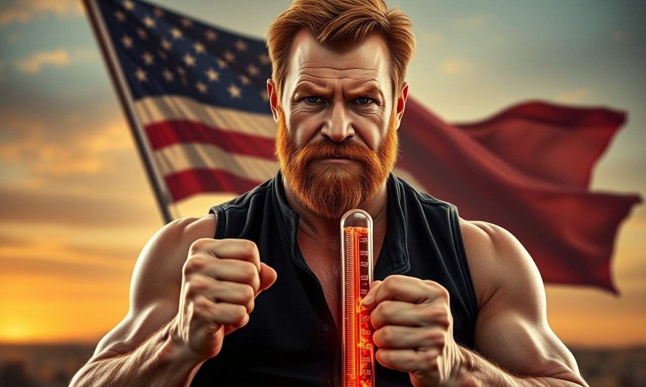 Chuck Norris misst nicht mit einem Thermometer Fieber, sondern seine Kampfstärke. Alles über 40 Grad bedeutet, er ist nur leicht genervt.