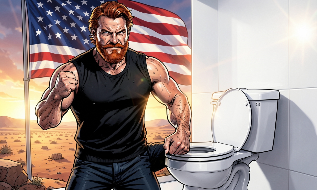 Chuck Norris benutzt nie Klopapier. Nach seinem Besuch auf der Toilette ist die Schüssel so desinfiziert, dass sie als Operationssaal für offene Herzoperationen zugelassen wird.