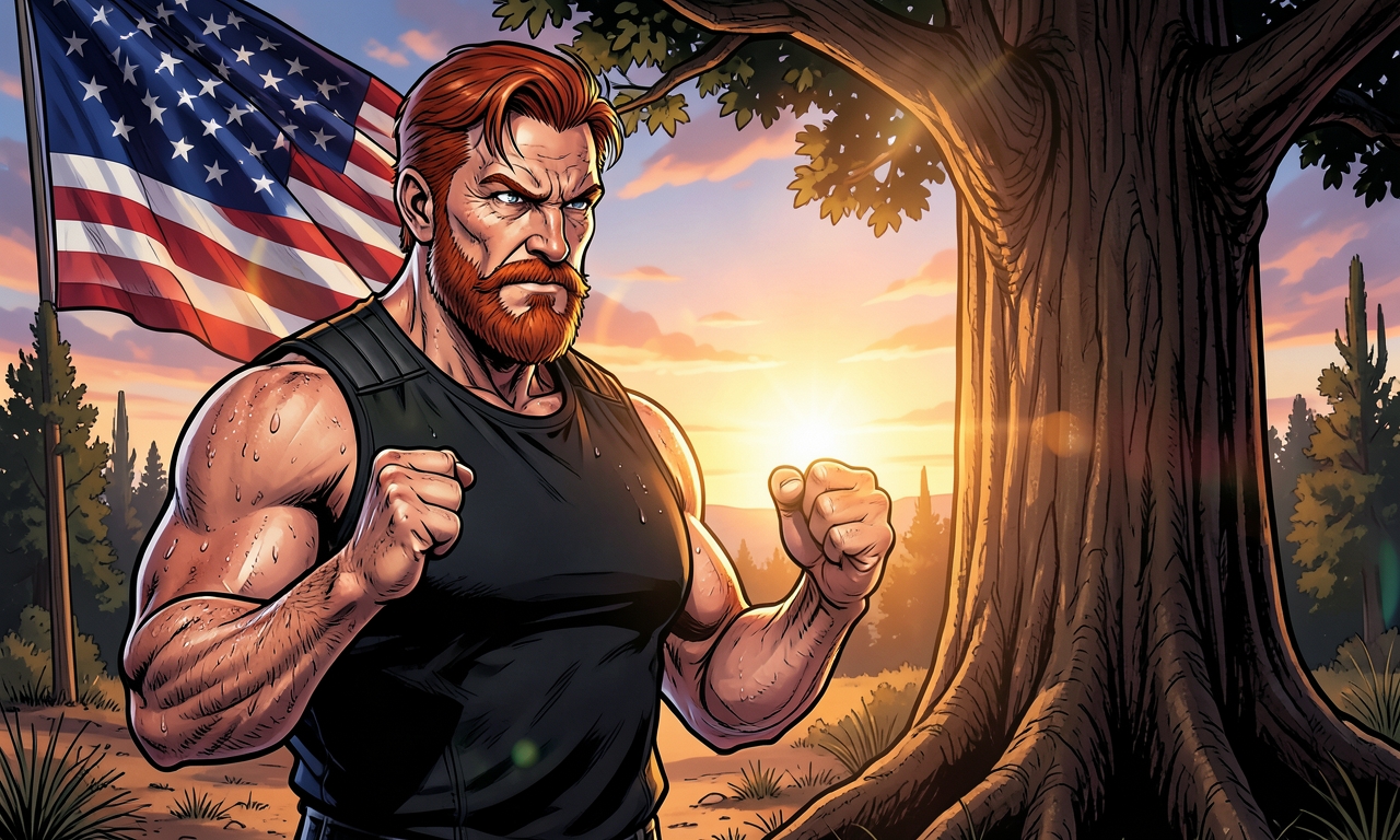Chuck Norris kann einen Baum im Wald fällen, ohne dass er umfällt. Er überzeugt ihn einfach, stehen zu bleiben.