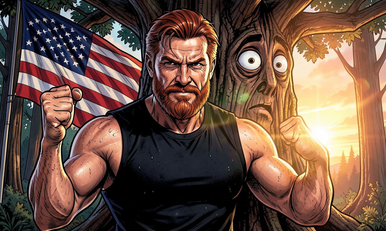Chuck Norris kann einen Baum im Wald umarmen, ohne dass jemand es hört. Weil der Baum zu ängstlich ist, um zu schreien.