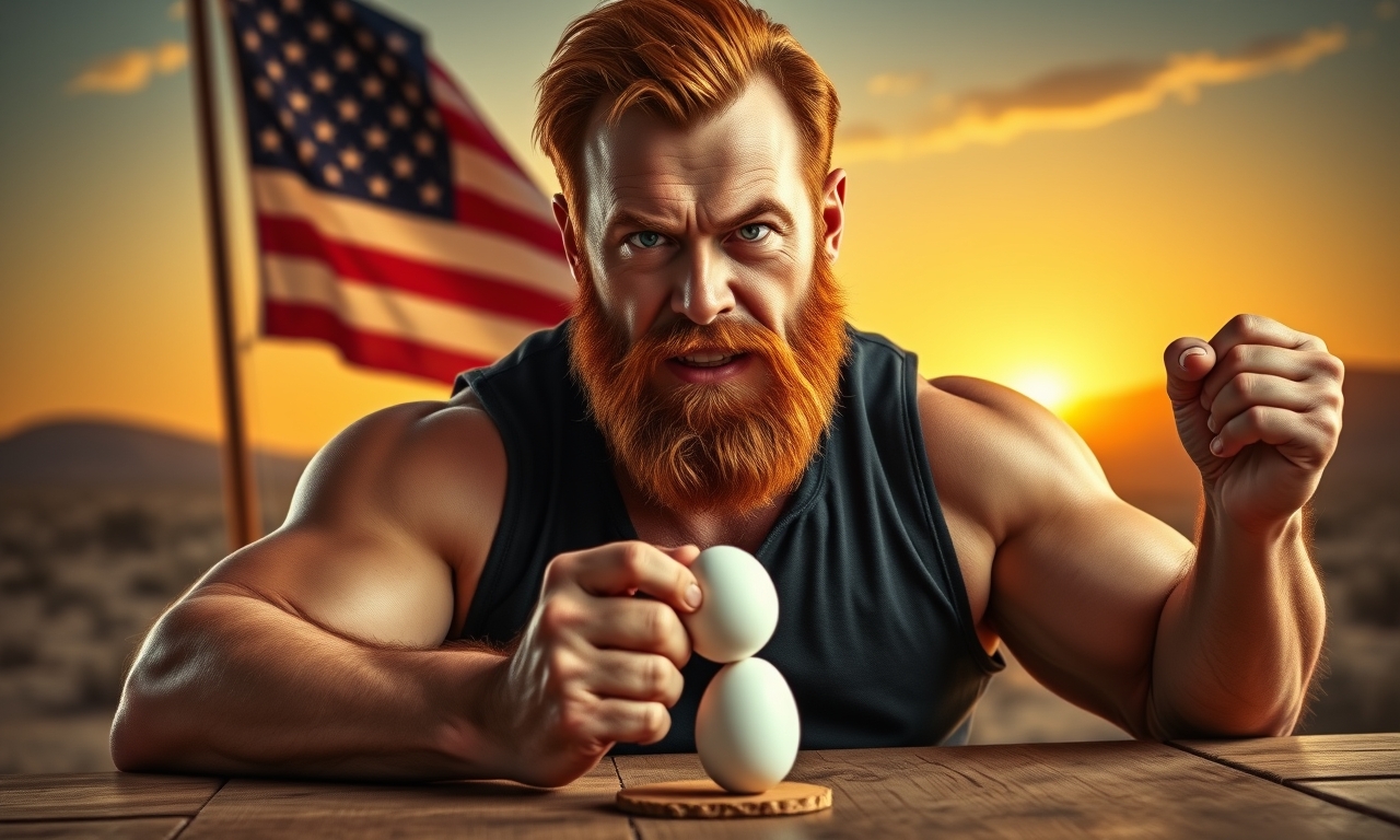Chuck Norris hat die Quadratur des Kreises gelöst. Als Beleg liegt jeden Morgen ein perfektes Frühstücksei auf seinem Teller.
