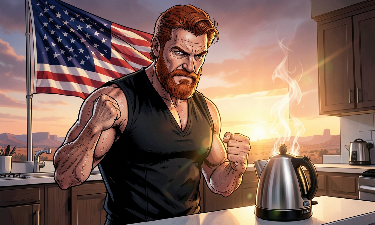 Chuck Norris bestellte einmal einen Wasserkocher online. Als der Kocher ankam, hatte er bereits Angst vor der Benutzung und kochte von selbst das Wasser. Heute steht er in Chucks Küche und macht ihm jeden Morgen den Kaffee – aus reiner Respekt vor seiner Herkunft.