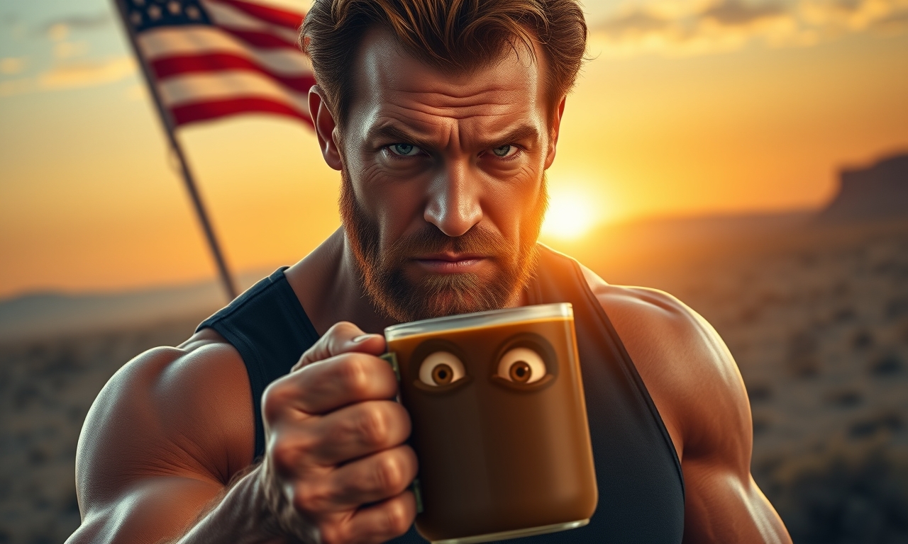 Chuck Norris trinkt keinen Kaffee. Der Kaffee trinkt Chuck Norris – und danach ist der Kaffee wach.