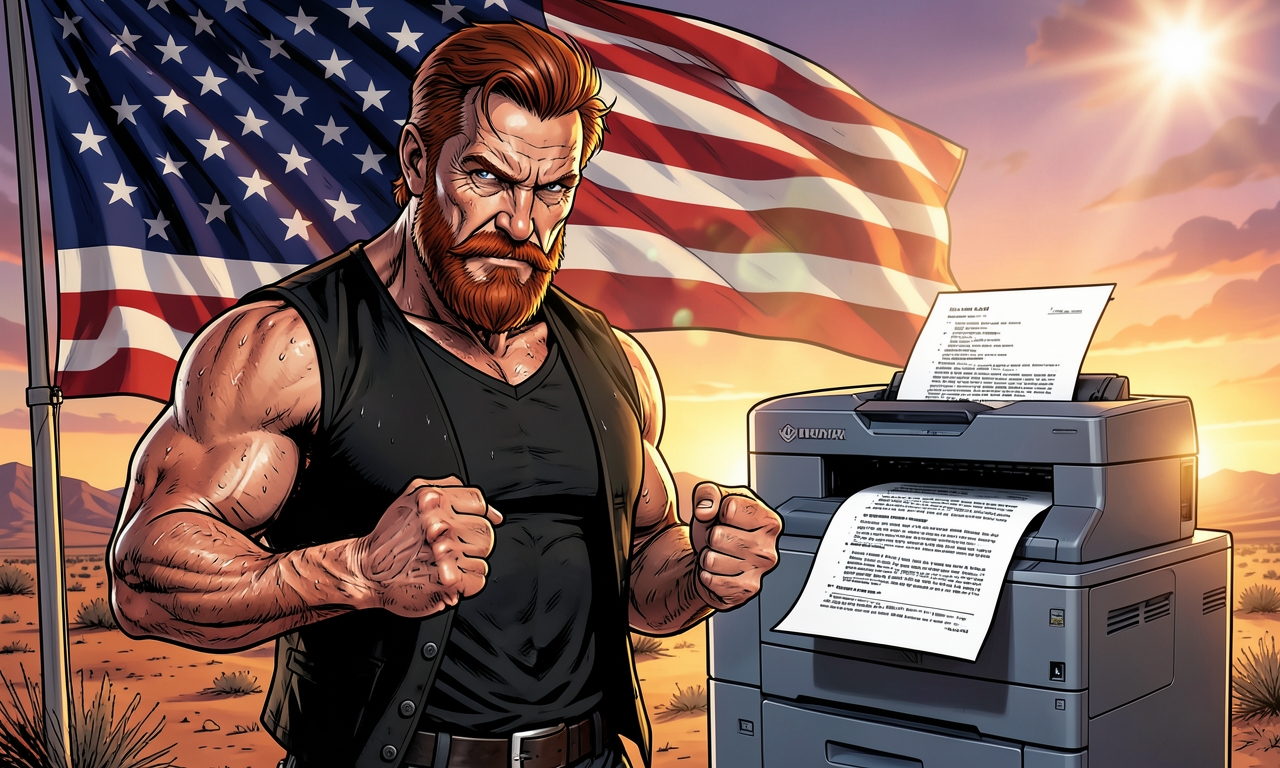 Chuck Norris hat einen Drucker repariert, indem er ihm nur einen finsteren Blick zugeworfen hat. Seitdem druckt der Drucker nicht nur perfekt, sondern auch in der korrekten Reihenfolge der Seiten.