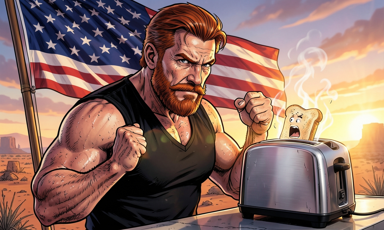 Chuck Norris hat einen Toaster so angesehen, dass dieser nicht nur den Toast, sondern auch die Butter aus Angst vor dem Verbrennen von selbst ausgeworfen hat.