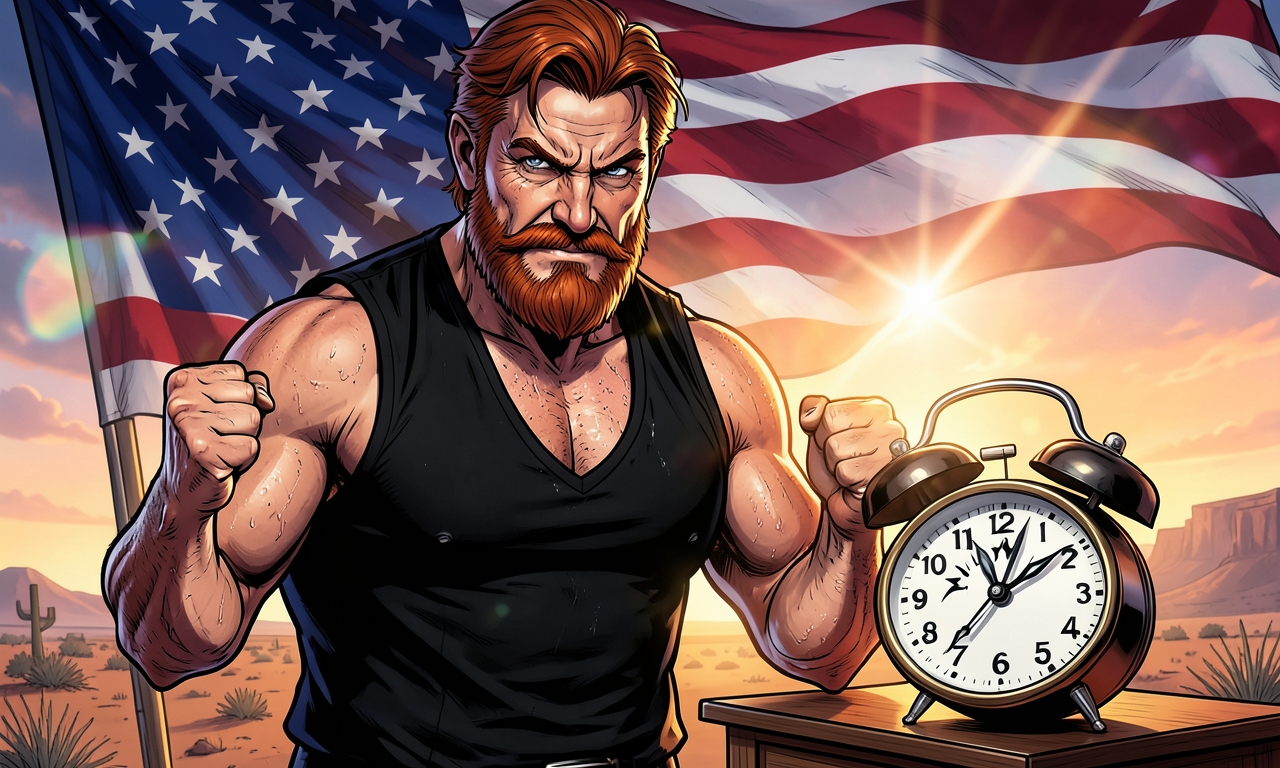 Chuck Norris braucht keinen Wecker. Wenn er aufwacht, steht der Wecker auf.