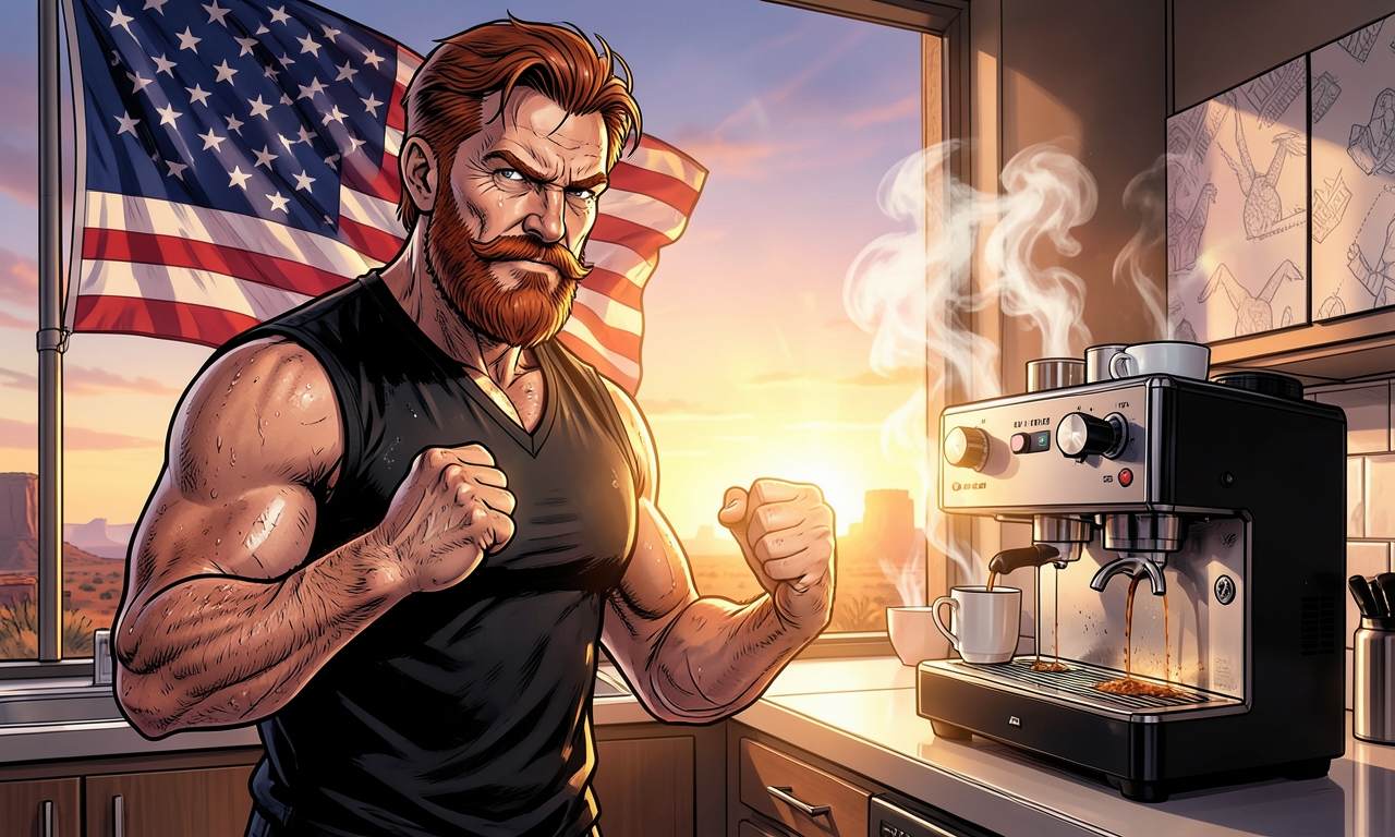 Chuck Norris bestellt einen Kaffee. Die Kaffeemaschine sieht ihn an, wird nervös und kocht den Kaffee von selbst, bevor er überhaupt den Knopf drücken kann.
