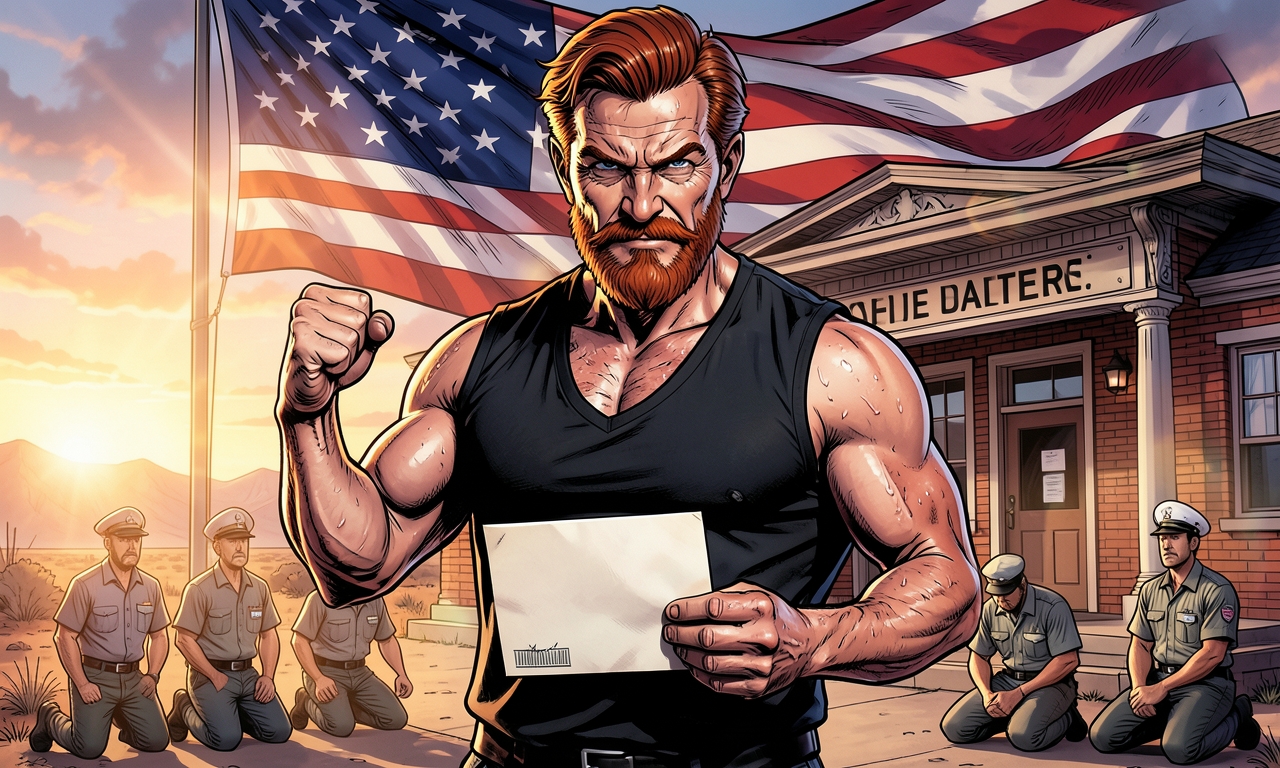 Chuck Norris hat einmal einen Brief ohne Briefmarke verschickt. Der Brief kam trotzdem an, weil die Postbeamten den Stempel mit eigenen Händen auf den Brief gedrückt haben, bevor sie vor Respekt in die Knie gingen.