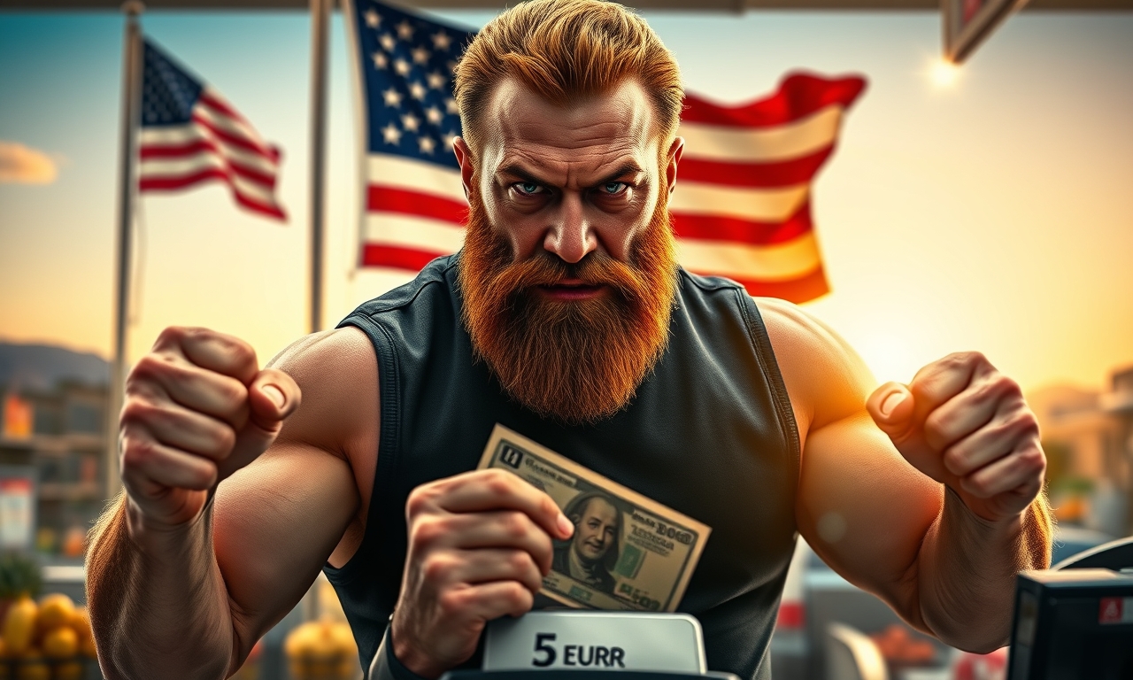 Chuck Norris geht in einen Supermarkt, legt einen Fünfer auf das Band und sagt: 'Das reicht.' Die Kassiererin, die Chuck Norris erkannt hat, gibt ihm aus Angst, er könnte sie mit einem Roundhouse-Kick für falsches Wechselgeld bestrafen, einen Zehner zurück.