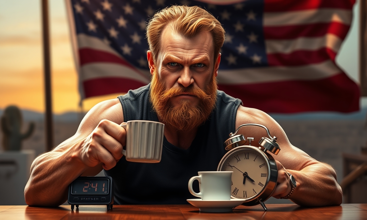 Chuck Norris braucht keinen Wecker. Er stellt seinen Wecker auf 6:00 Uhr, aber sein Wecker stellt sich auf Chuck Norris.
