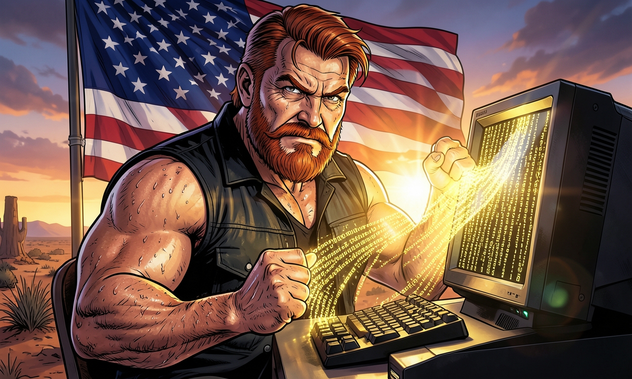 Chuck Norris programmiert nicht mit Code, sondern mit reiner Absicht. Der Compiler übersetzt seine Gedanken direkt in funktionierende Software – und hat anschließend selbst Respekt davor.