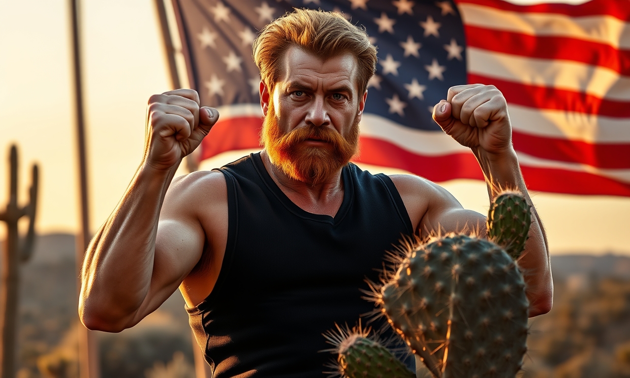 Chuck Norris hat einen Kaktus umgepflanzt. Der Kaktus hat jetzt Angst vor ihm.