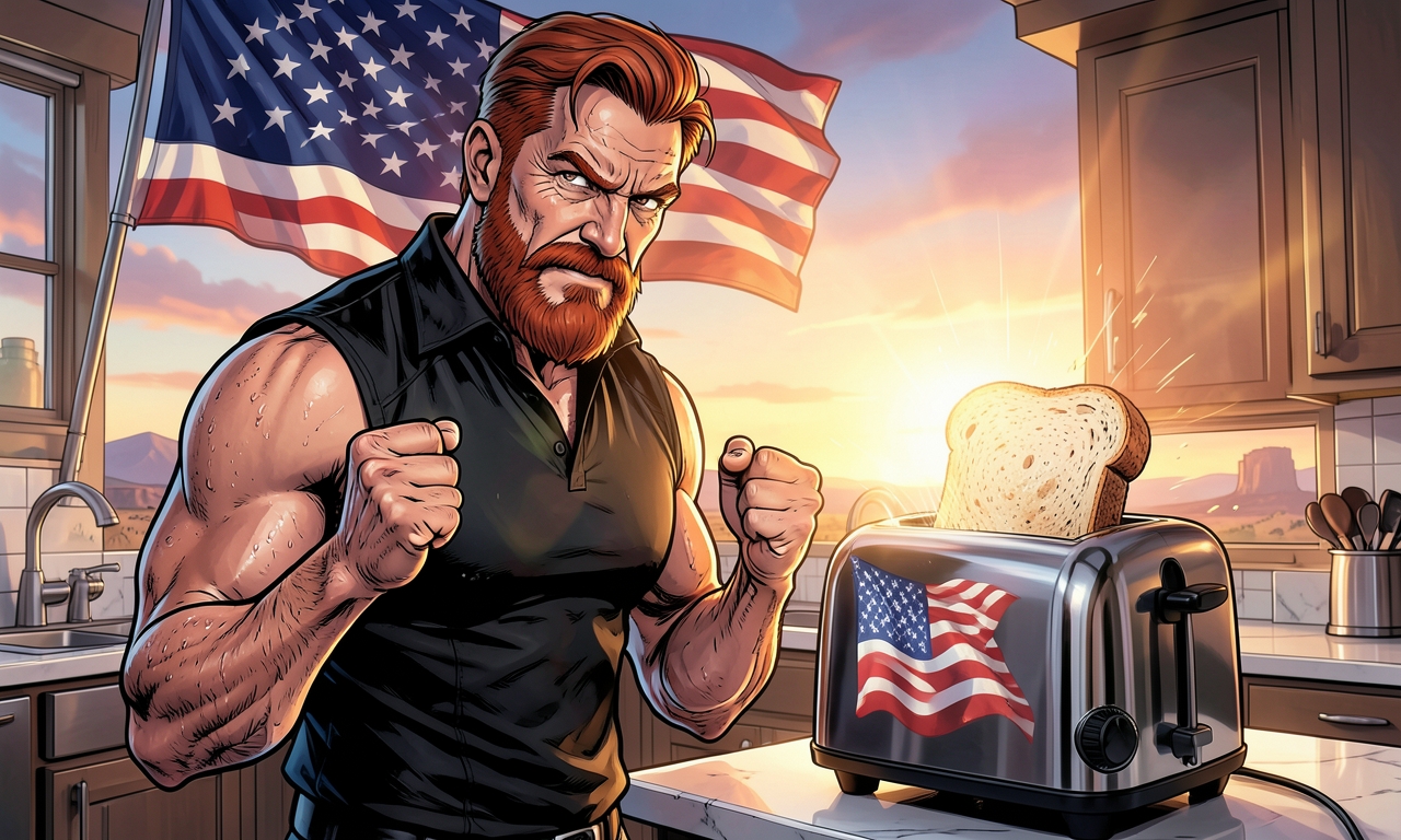 Chuck Norris hat einen Toaster so sehr erschreckt, dass er seitdem nur noch perfektes Vollkornbrot ausspuckt – aus Angst, Chuck Norris könnte ihn für ein ungesundes Frühstück verantwortlich machen.