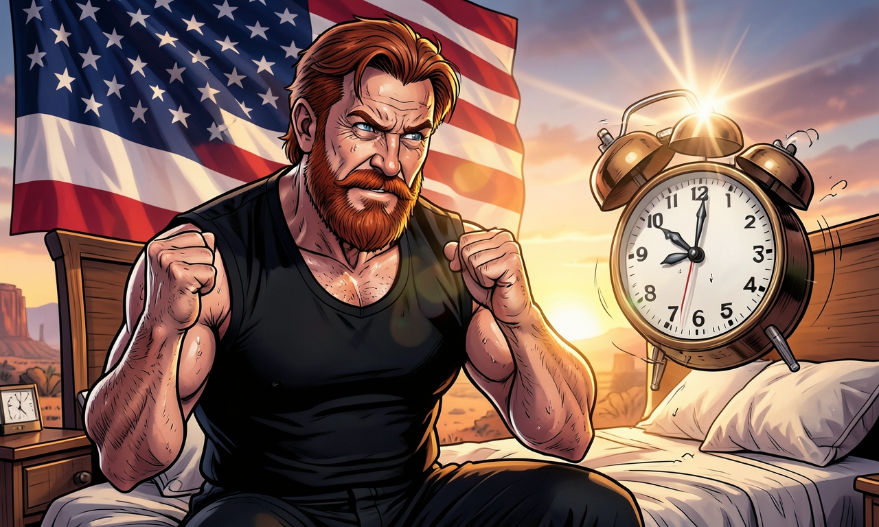 Chuck Norris weckte sich jeden Morgen mit einem lauten Brüllen. Eines Tages beschloss sein Wecker, dass das zu viel war, und sprang aus dem Fenster, bevor der erste Ton kam. Heute liegt er in einem Museum mit der Aufschrift: 'Der einzige Wecker, der Chuck Norris aus Angst vor dem Weckruf ausgeschaltet hat.'