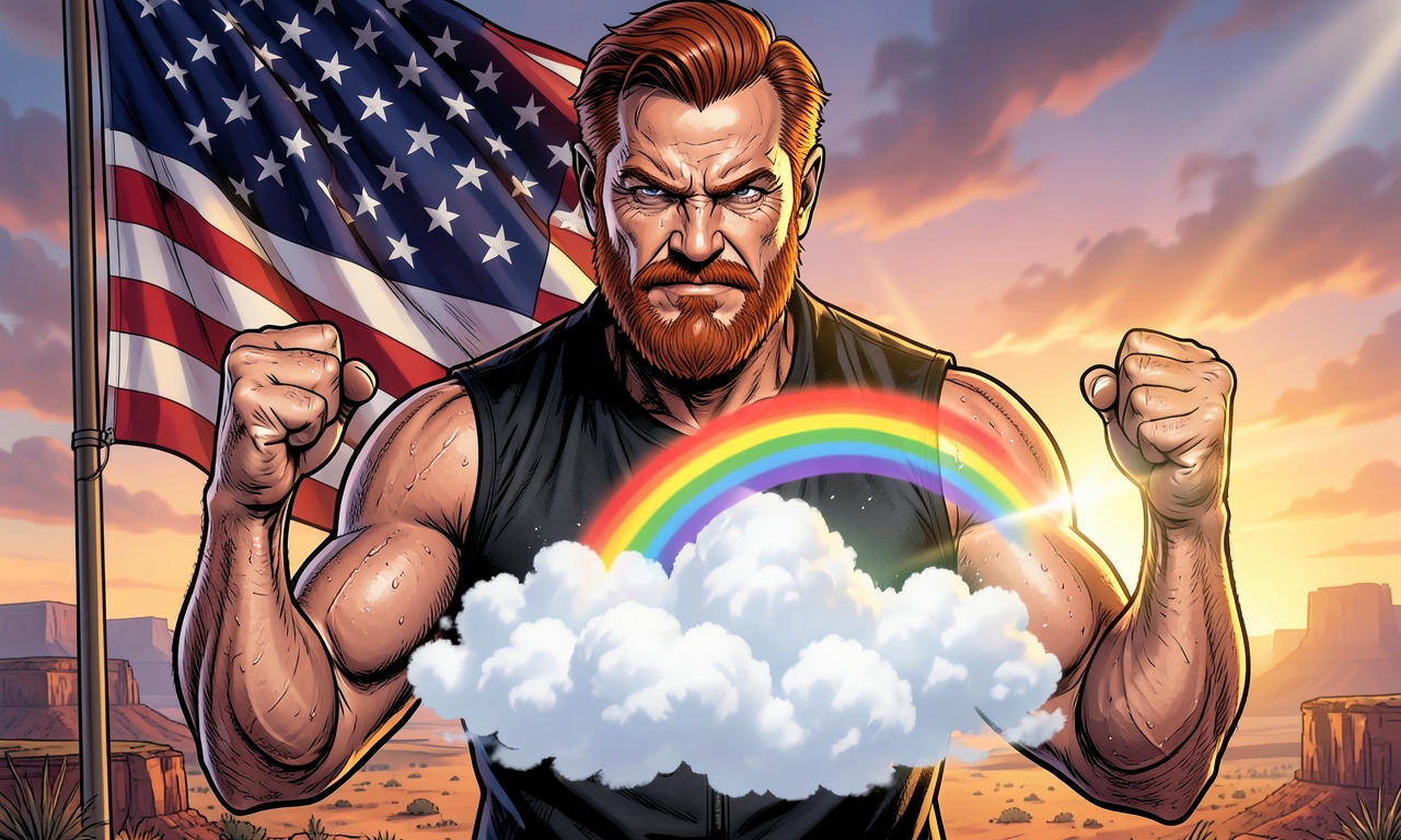 Chuck Norris hat einmal versucht, eine Wolke zu fangen. Die Wolke hat sich in einen Regenbogen verwandelt, um nicht erwischt zu werden.