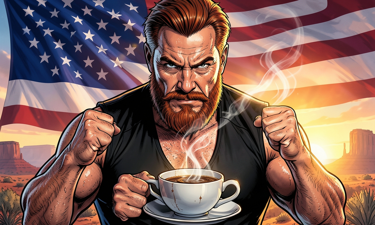 Chuck Norris kann ohne Kaffeemaschine Kaffee brühen - er schaut einfach nur wütend auf das Wasser und es gibt von selbst den richtigen Geschmack ab.