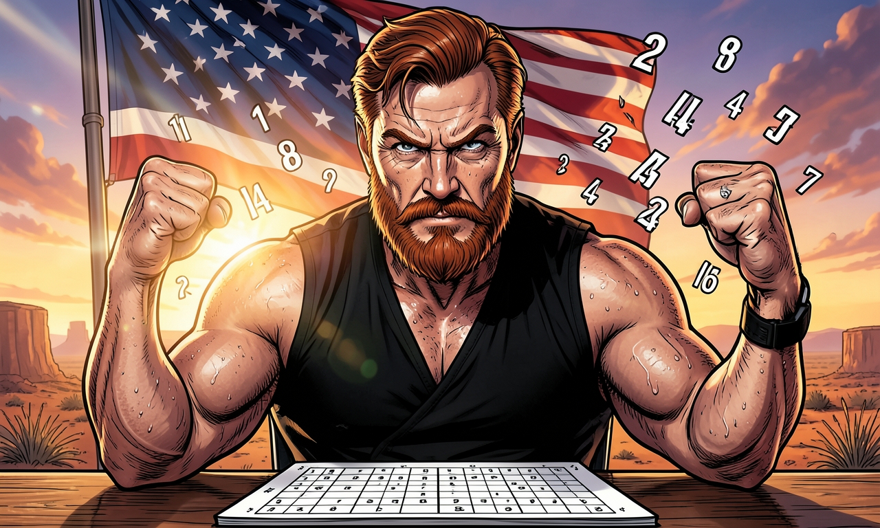 Chuck Norris hat einmal versucht, Sudoku zu lösen. Das Ergebnis war ein unendlicher Krieg zwischen Zahlen, der erst endete, als alle Zahlen kapitulierten und sich freiwillig in ihre Kästchen zurückzogen.