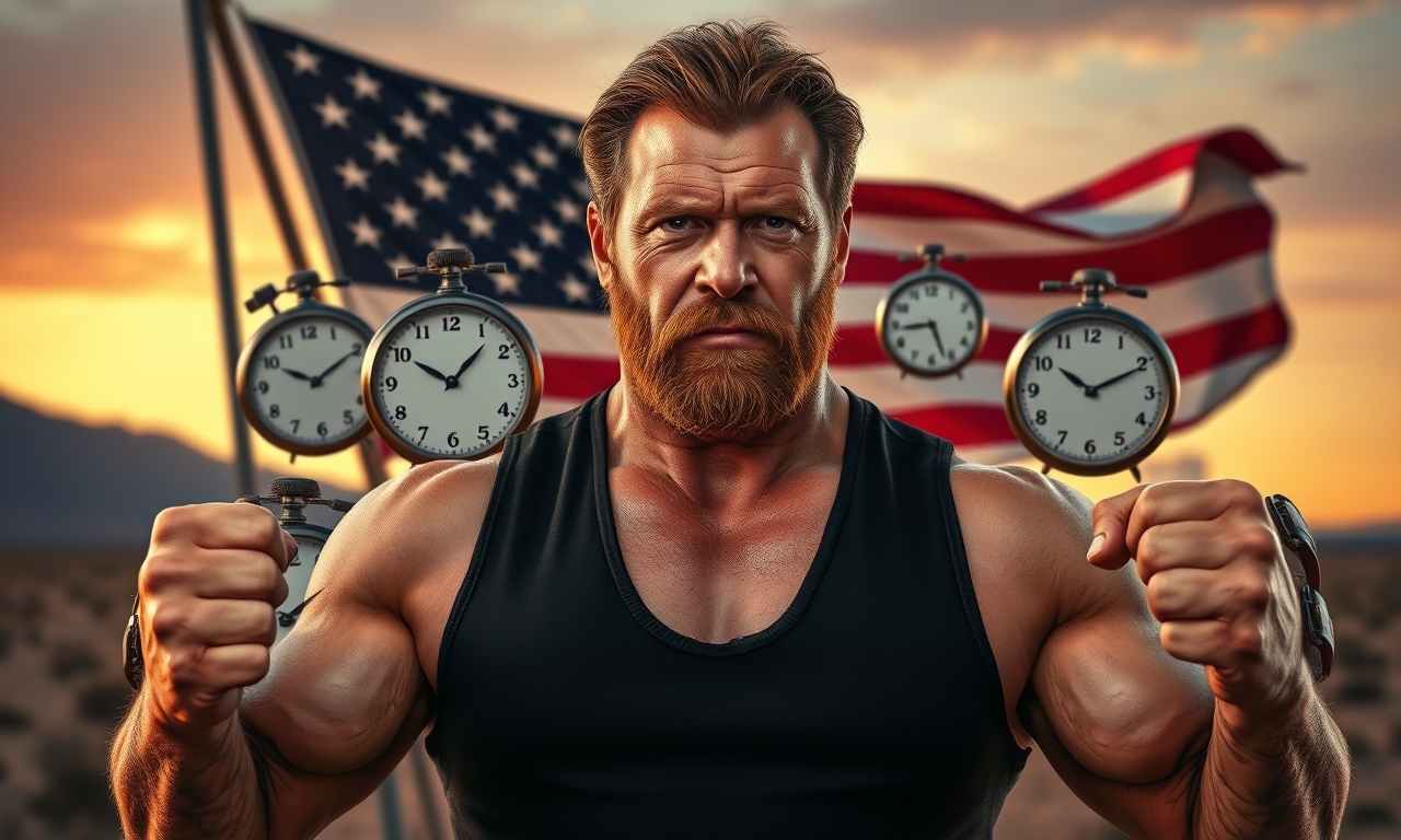 Chuck Norris hat nie eine Uhr gebraucht - die Uhr hat sich nach Chuck Norris gerichtet, um zu wissen, wie spät es ist.