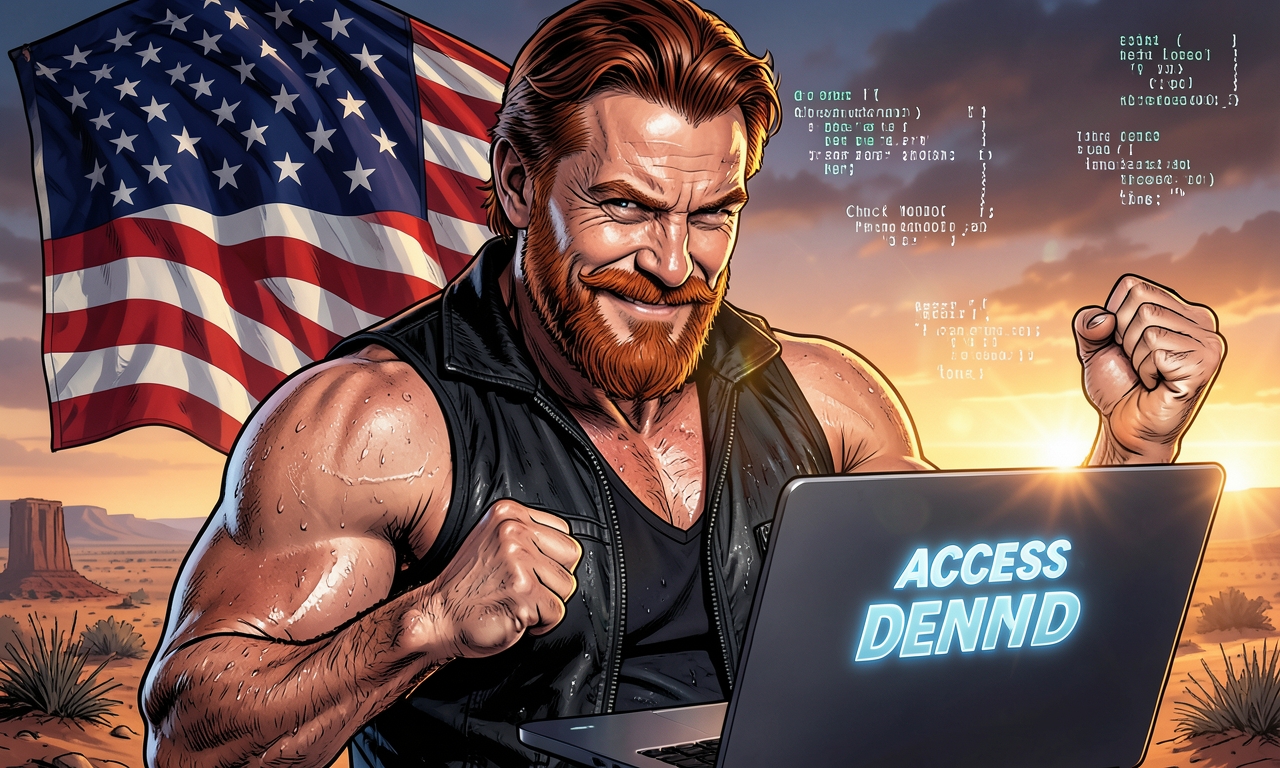 Chuck Norris' WLAN-Passwort ist 'Chuck Norris'. Wenn du es versuchst, ändert sich das Passwort automatisch zu 'Du darfst nicht'.