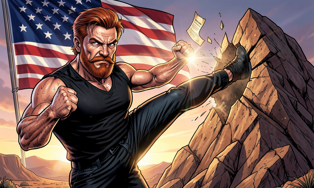 Chuck Norris once challenged a mountain to a duel; after a single roundhouse kick, the mountain not only crumbled but also signed a treaty granting him exclusive rights to all sunrise colors.