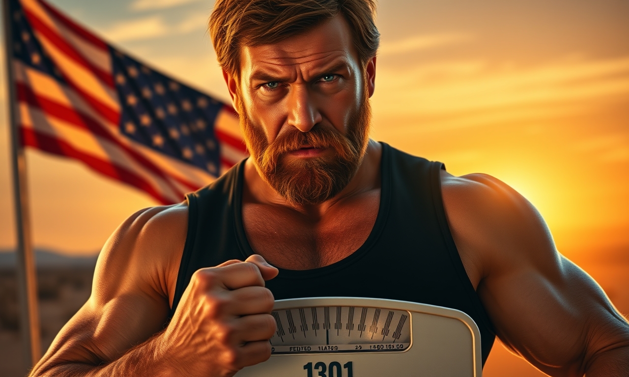 Chuck Norris braucht keine Waage zum Abnehmen - er stellt sich einfach auf die Waage und die Waage zeigt sofort weniger an, weil sie sich vor seiner Anwesenheit zusammenzieht.