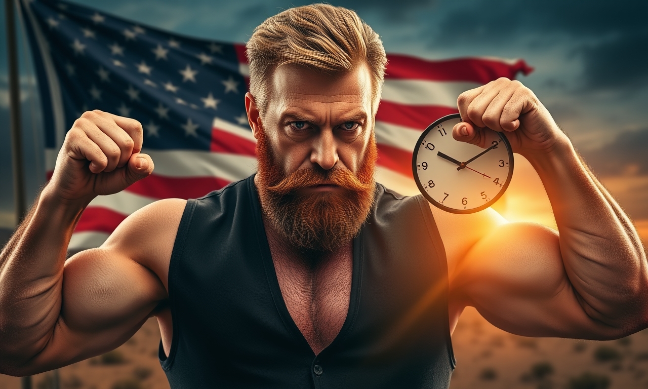 Chuck Norris hat keine Uhr - er schaut einfach auf seine Arme und die Zeit stellt sich selbst ein, weil sie Angst hat, dass er sie sonst um 12 Uhr zerschlagen könnte.