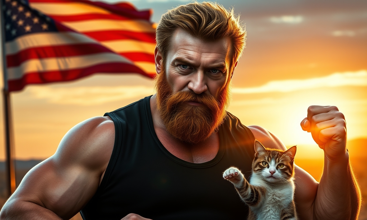 Chuck Norris kann eine Katze so beeindrucken, dass sie eine neue Yoga-Position erfand – die 'Norris Plank', bei der selbst der Mond applaudiert.