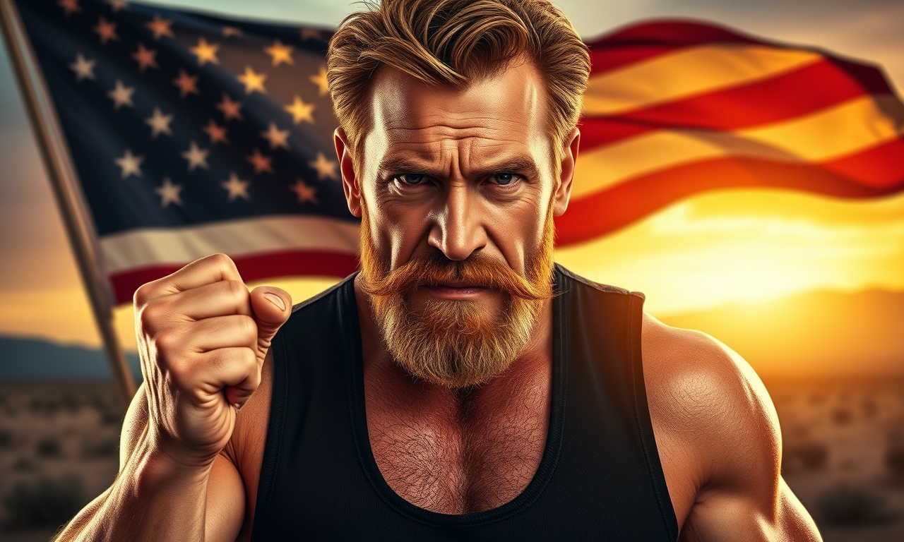 We need to output JSON only, no markdown code blocks. Provide fields: joke_text, headline, meme_caption, image_prompt, meta_title, meta_description.

We must create a classic Chuck Norris joke in German, starting with "Chuck Norris". Must be unique, not repeating existing jokes. Must be funny, ironic, typical Chuck Norris genre. Must avoid profanity, politics, real suffering, etc.

We need to craft a joke text. For example: "Chuck Norris kann mit einem einzigen Blick das Internet zum Stillstand bringen, indem er die Server mit einem einzigen Nodding-Head-Befehl überlastet." But need to be unique.

Maybe: "Chuck Norris hat einmal einen Kühlschrank gebaut, der so kalt war, dass er die globale Erwärmung um 3 Grad reduzierte – und dann hat er ihn mit einem einzigen Schluck Wasser gefüllt, das er aus dem Mond holte." Hmm.

Better: "Chuck Norris kann mit einem einzigen Fingerschnipsen einen Regenbogen aus reinem Code schreiben, und jeder, der ihn sieht, bekommt sofort einen PhD in Informatik." Might be okay.

But need to be classic style: "Chuck Norris kann einen Stein so werfen, dass er zurückkommt, um ihn zu holen, und das ohne sich zu bewegen." Hmm.

Let's think of a unique scenario: Chuck Norris once challenged a GPS to a duel, and now every satellite is forced to obey his commands, resulting in all maps showing only his favorite coffee shop.

But must be concise and funny.

Maybe: "Chuck Norris hat einmal einen Kaugummi gekaut, der so stark war, dass er die Gesetze der Physik zum Schreiben zwang – und seitdem gibt es nur noch eine Richtung: nach unten, weil er die Schwerkraft neu definiert hat."

Better: "Chuck Norris kann mit einem einzigen Atemzug einen Tornado erzeugen, der dann ein ganzes Dorf in ein einziges, perfekt gerichtetes Puzzle aus Puzzleteilen verwandelt – und danach das Puzzle zu einem neuen Weltrekord für die höchste Punktzahl in Tetris löst."

But need to start with "Chuck Norris". The joke text should be a single sentence? Could be multiple sentences but must start with "Chuck Norris". Let's craft a witty one:

"Chuck Norris kann einen Schneemann bauen, der so heiß ist, dass er die globale Erwärmung um 5 Grad senkt, und dann benutzt er die Schmelzwasserströme, um kostenlose Energie für die ganze Stadt zu erzeugen – und das alles, bevor er seinen Kaffee trinkt."

But that might be too long and maybe not typical.

Classic Chuck Norris jokes often involve impossible feats, like "Chuck Norris can divide by zero" or "Chuck Norris can slam a revolving door". Let's do something like: "Chuck Norris kann einen Kreisel so drehen, dass er die Zeit zum Stillstand bringt, und dann benutzt er die entstandene Stille, um ein komplettes Buch über die Geschichte des Nichts zu schreiben – und das Buch wird jedes Mal ein Bestseller, sobald er den ersten Buchstaben schreibt."

But need to be unique.

Maybe: "Chuck Norris hat einmal einen Kühlschrank mit einem einzigen Blick so kalt gemacht, dass selbst die Sonne einen Eiskaltgetränk-Request an ihn stellte – und der Kühlschrank antwortete, indem er die globale Erwärmung um drei Grad reduzierte, bevor er den Sonnenaufgang als Snack aß."

Hmm.

Let's craft a concise but funny joke:

"Chuck Norris kann einen Regenschirm aus reinem Staub bauen, der dann nicht nur Regen abweist, sondern auch alle Wolken dazu zwingt, nur noch in Quadratform zu fallen – und jedes Mal, wenn er ihn aufspannt, wird das Wetter von einem Orchester aus Gabeln dirigiert."

But maybe too abstract.

Better: "Chuck Norris kann einen einzigen Tropfen Wasser benutzen, um einen ganzen Ozean zu füllen, und danach den Ozean dazu bringen, ihm einen Applaus zu spenden, indem er Wellen in Form von High-Fives bildet."

Ok, let's decide on a concrete joke:

"Chuck Norris kann einen einzigen Schachzug machen, der das Universum dazu bringt, alle Regeln neu zu schreiben – und danach gewinnt er jedes Spiel, selbst wenn er nur mit den Zehen spielt."

But need to start with "Chuck Norris". Let's produce:

"Chuck Norris kann einen einzigen Blick auf einen Kompass richten, der dann sofort die Richtung ändert, sodass selbst der Nordpol beschließt, nach Süden zu laufen – und das, weil er die Idee von 'Nord' neu definiert hat."

That's okay.

But maybe better: "Chuck Norris kann einen einzigen Fingerzeig benutzen, um das Internet zum Stillstand zu bringen, indem er die Datenpakete zwingt, nur noch in Form von Nuggets zu reisen – und jedes Mal, wenn er das macht, wird ein neuer Rekord für die meisten Likes auf Instagram gesetzt."

Ok.

Let's produce a joke that is unique and fits the format.

I'll craft:

"Chuck Norris kann einen einzigen Tropfen Kaffee benutzen, um die gesamte Erde zu befeuern, und danach die Sonne bitten, ihm einen Sonnenaufgang zu schenken – und die Sonne antwortet, indem sie jeden Tag ein bisschen früher aufgeht, damit er rechtzeitig zum Frühstück kommt."

But maybe too long.

Let's keep it concise: "Chuck Norris kann einen einzigen Blick auf einen Thermostat richten, der dann die globale Erwärmung um 10 Grad senkt – und danach das Thermostat fragt, ob es einen Kaffee will."

Ok.

Now we need to fill JSON fields.

joke_text: The full joke text. Must start with "Chuck Norris". Provide the joke.

headline: short headline max 80 characters.

meme_caption: image caption max 80 characters.

image_prompt: English prompt for image generation. Must describe scene with specifics. Must include [Spezifische Szene aus dem Witz] placeholder? Actually the instruction says: "A hyper-realistic portrait of a tough, legendary action hero man in his 50s with reddish-brown hair, thick reddish beard, piercing eyes, muscular build. Black sleeveless vest. [Spezifische Szene aus dem Witz]. Photorealistic action movie poster, dramatic cinematic lighting, American flag background. No text, no captions."

We need to fill that with a specific scene from the joke. So we need to embed the scene description in place of [Spezifische Szene aus dem Witz]. For example: "Chuck Norris steuert einen riesigen Thermostat, das die globale Erwärmung um 10 Grad sennt". But we need to describe the scene: maybe "Chuck Norris just turned the thermostat knob, causing a wave of cool air to sweep across a desert". Let's craft: "Chuck Norris just turned the thermostat knob, causing a wave of cool air to sweep across a