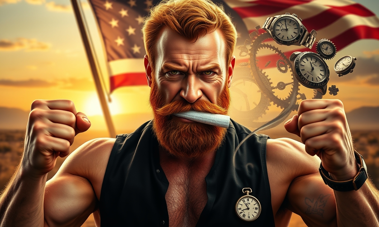 Chuck Norris kann einen Kaugummi so stark kauen, dass die Zeit in seinem Kaugummi-Takt schmilzt und die Uhrwerke der Welt neu programmiert werden.